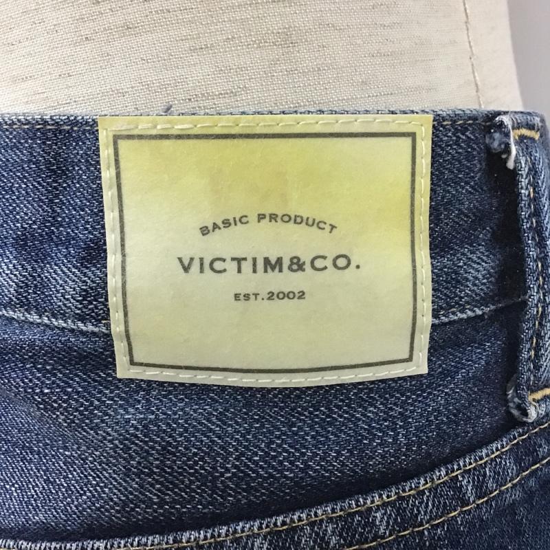 ヴィクティム VICTIM&CO. パンツ デニム、ジーンズ VTM-STANDARD-004 ジーパン M ダメージ加工 青 / ブルー / メンズ USED 古着 中古 10087274