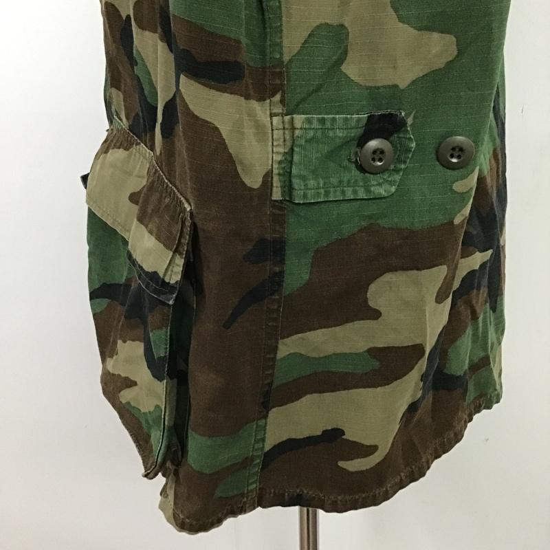 古着 USED ジャケット、上着 ジャケット、ブレザー ミリタリー シャツジャケット カモフラージュ柄・迷彩 黒 / ブラック / X 茶 / ブラウン / X ベージュ / ベージュ / X カーキ / カーキ / メンズ USED 古着 中古 10087276