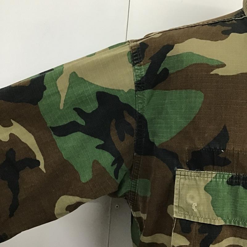 古着 USED ジャケット、上着 ジャケット、ブレザー ミリタリー シャツジャケット カモフラージュ柄・迷彩 黒 / ブラック / X 茶 / ブラウン / X ベージュ / ベージュ / X カーキ / カーキ / メンズ USED 古着 中古 10087276