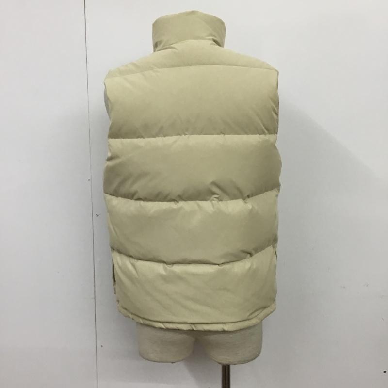 ヘッドポータープラス HEAD PORTER PLUS ベスト ベスト ダウンベスト リバーシブル L 無地 アイボリー / アイボリー / メンズ USED 古着 中古 10087290
