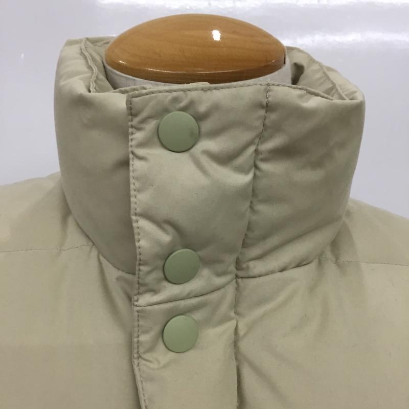 ヘッドポータープラス HEAD PORTER PLUS ベスト ベスト ダウンベスト リバーシブル L 無地 アイボリー / アイボリー / メンズ USED 古着 中古 10087290