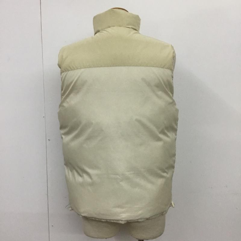 ヘッドポータープラス HEAD PORTER PLUS ベスト ベスト ダウンベスト リバーシブル L 無地 アイボリー / アイボリー / メンズ USED 古着 中古 10087290