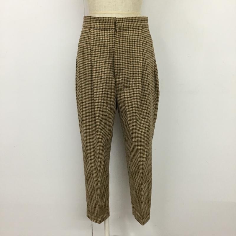 セレクトモカ select MOCA ボトムス ボトムス 10007966 ガンクラブチェックハイウエストパンツ M チェック 黒 / ブラック / X 茶 / ブラウン / X ベージュ / ベージュ / X カーキ / カーキ / レディース USED 古着 中古 10087304