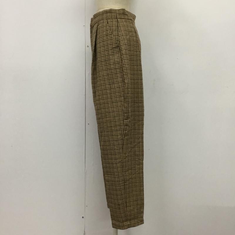 セレクトモカ select MOCA ボトムス ボトムス 10007966 ガンクラブチェックハイウエストパンツ M チェック 黒 / ブラック / X 茶 / ブラウン / X ベージュ / ベージュ / X カーキ / カーキ / レディース USED 古着 中古 10087304