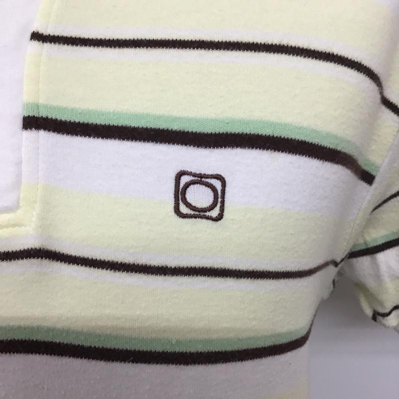 ロイヤル roial ポロシャツ 半袖 S ボーダー柄 マルチカラー / マルチカラー / メンズ USED 古着 中古 10087315