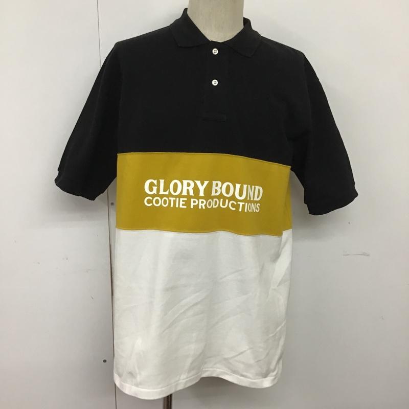 クーティープロダクションズ COOTIE PRODUCTIONS ポロシャツ 半袖 CTE-17S315 Tricolor Polo L 無地 X ロゴ、文字 黒 / ブラック / X 白 / ホワイト / X 黄 / イエロー / メンズ USED 古着 中古 10087316