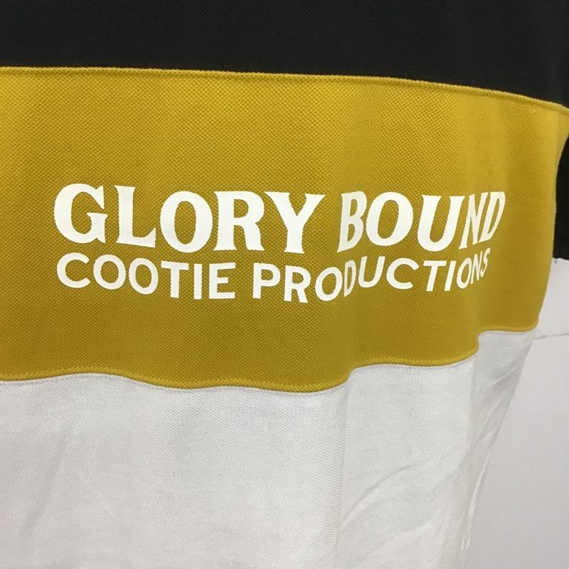 クーティープロダクションズ COOTIE PRODUCTIONS ポロシャツ 半袖 CTE-17S315 Tricolor Polo L 無地 X ロゴ、文字 黒 / ブラック / X 白 / ホワイト / X 黄 / イエロー / メンズ USED 古着 中古 10087316