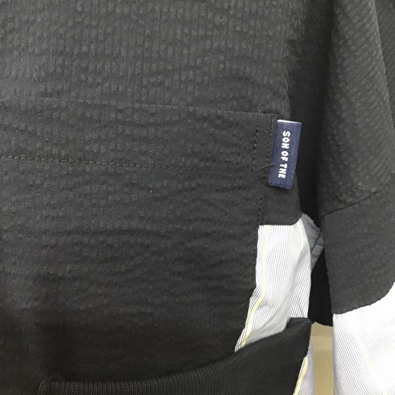 サノバチーズ SON OF THE CHEESE カットソー 半袖 SC1810-CT06 COOL MAX PATCH WORK TEE M 無地 マルチカラー / マルチカラー / メンズ USED 古着 中古 10087317