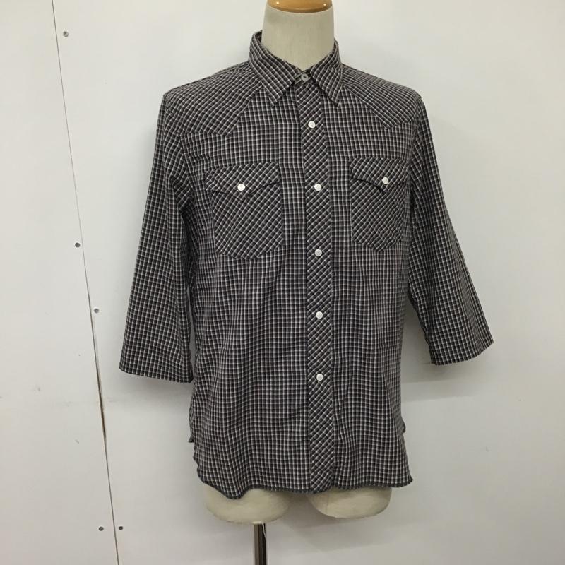 クーティープロダクションズ COOTIE PRODUCTIONS シャツ、ブラウス 七分袖 M チェック マルチカラー / マルチカラー / メンズ USED 古着 中古 10087321