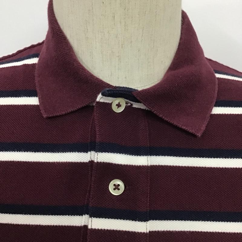 ポロバイラルフローレン Polo by RALPH LAUREN ポロシャツ 半袖 XS ボーダー柄 マルチカラー / マルチカラー / メンズ USED 古着 中古 10087325