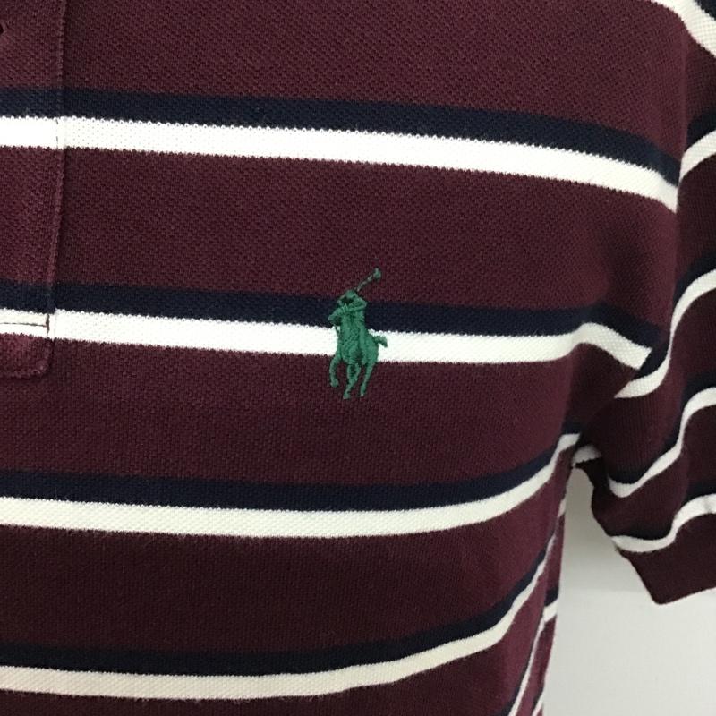 ポロバイラルフローレン Polo by RALPH LAUREN ポロシャツ 半袖 XS ボーダー柄 マルチカラー / マルチカラー / メンズ USED 古着 中古 10087325