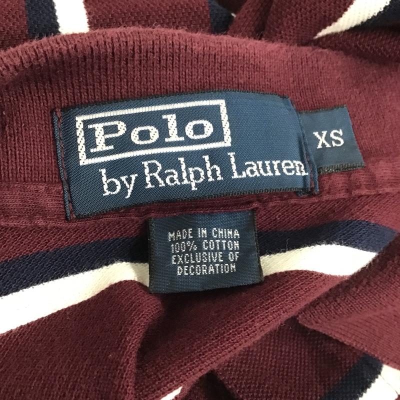 ポロバイラルフローレン Polo by RALPH LAUREN ポロシャツ 半袖 XS ボーダー柄 マルチカラー / マルチカラー / メンズ USED 古着 中古 10087325