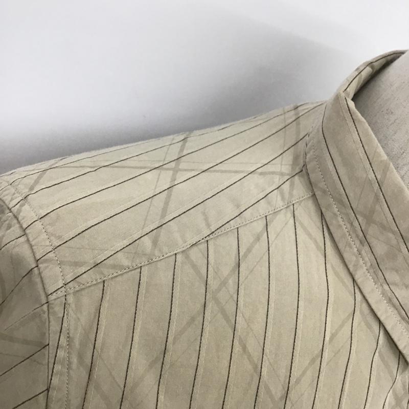 アバハウス ABAHOUSE シャツ、ブラウス 半袖 2 ストライプ マルチカラー / マルチカラー / メンズ USED 古着 中古 10087330