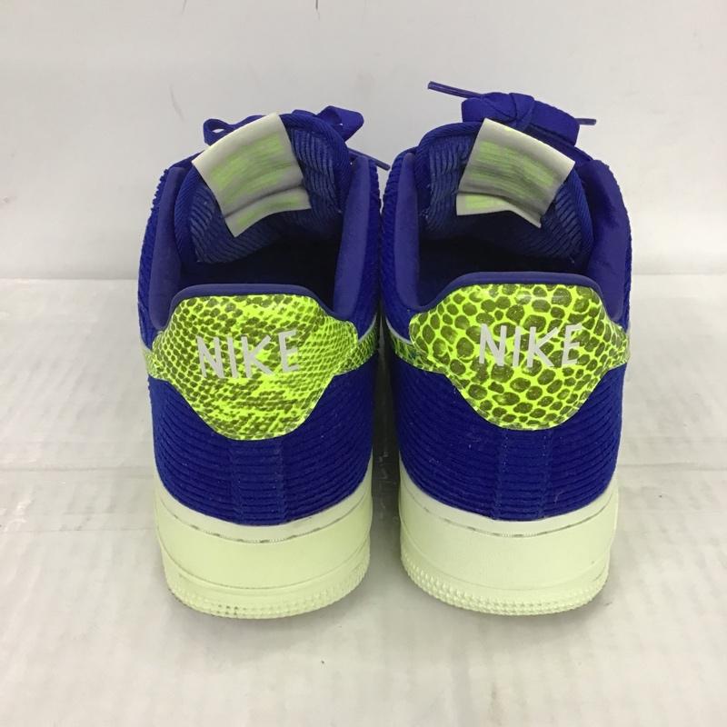 ナイキ NIKE スニーカー スニーカー CK3314 400 WMNS AIR FORCE 1 07 NXN 28cm 箱有 28.0cm ワンポイント 青 / ブルー / メンズ USED 古着 中古 10087367