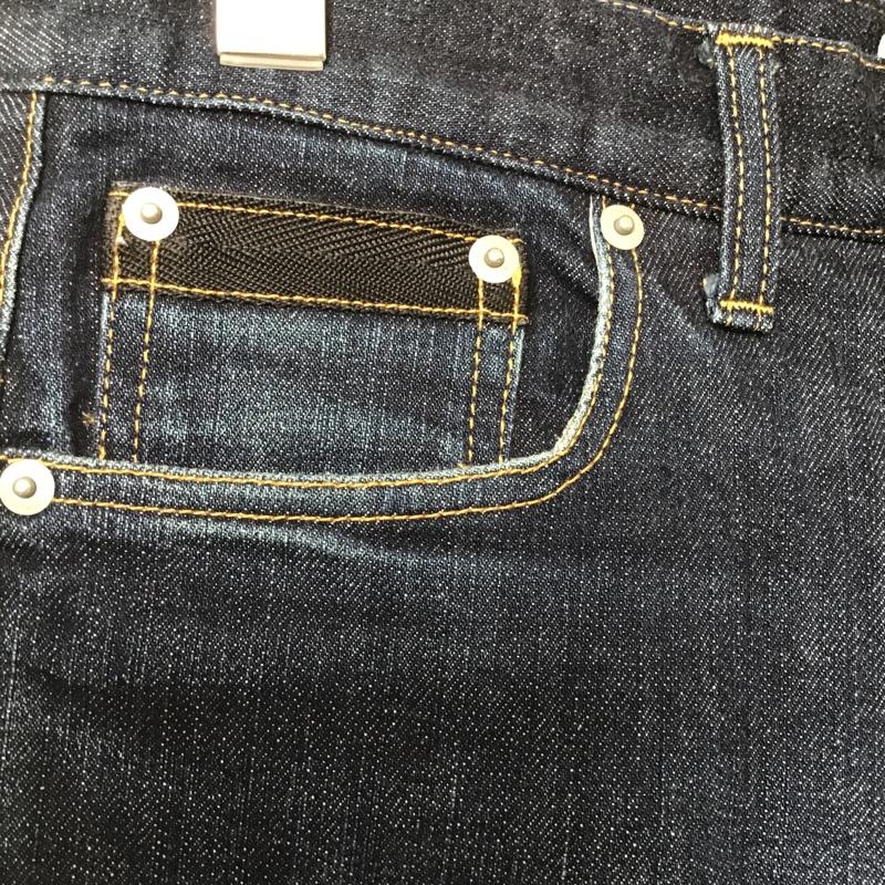 イチミリ ICHI-MIRI パンツ デニム、ジーンズ 0 無地 インディゴ / インディゴ / メンズ USED 古着 中古 10087406