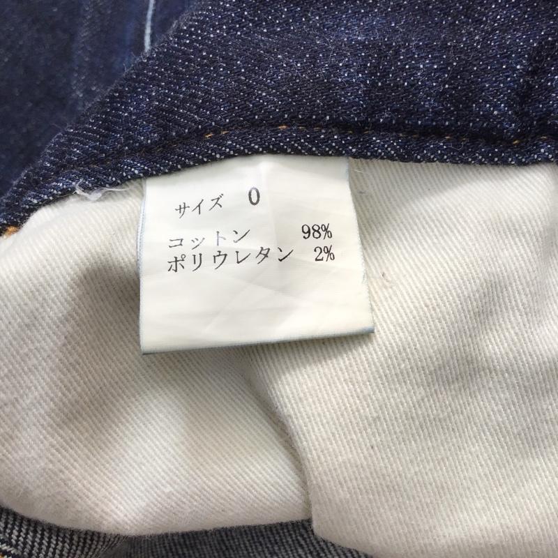 イチミリ ICHI-MIRI パンツ デニム、ジーンズ 0 無地 インディゴ / インディゴ / メンズ USED 古着 中古 10087406