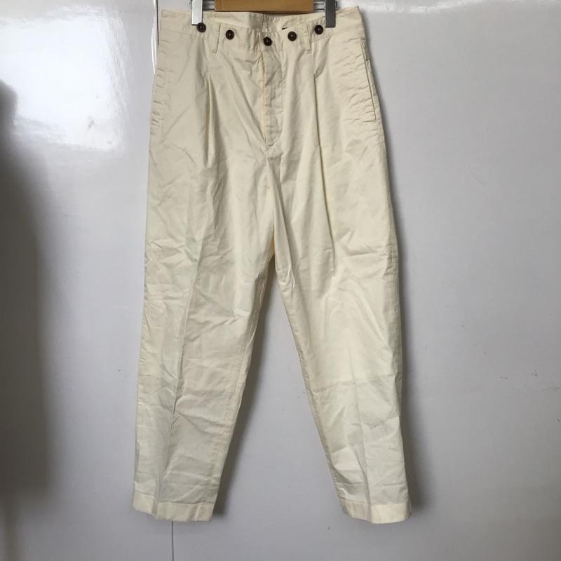ニコアンド niko and... ボトムス ボトムス M 無地 白 / ホワイト / メンズ USED 古着 中古 10087421