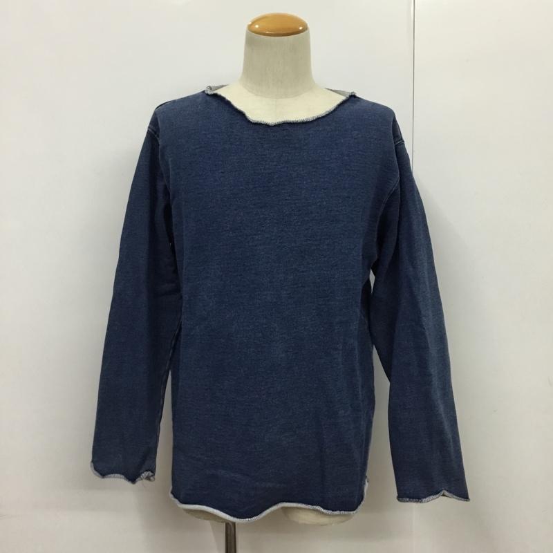フリークスストア FREAK'S STORE トレーナー 長袖 L 無地 インディゴ / インディゴ / メンズ USED 古着 中古 10087471