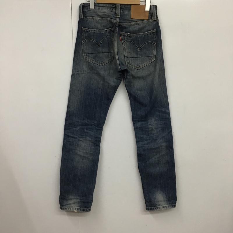 リーバイス Levi's パンツ デニム、ジーンズ LH505-0019 パッチワーク W28 L32 28インチ ダメージ加工 青 / ブルー / メンズ USED 古着 中古 10087522
