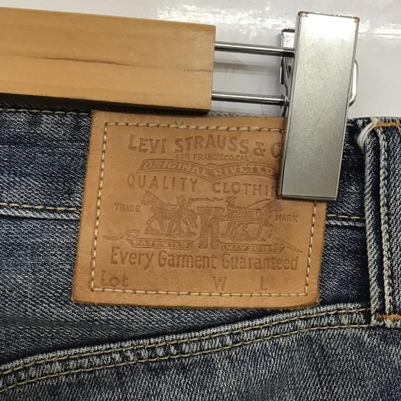 リーバイス Levi's パンツ デニム、ジーンズ LH505-0019 パッチワーク W28 L32 28インチ ダメージ加工 青 / ブルー / メンズ USED 古着 中古 10087522