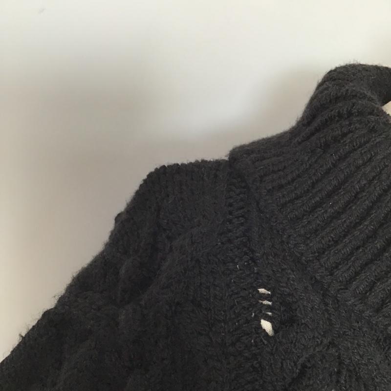 ザラ ZARA ニット、セーター 長袖 3859 149 800 タートルネック M 黒 / ブラック / レディース USED 古着 中古 10087542