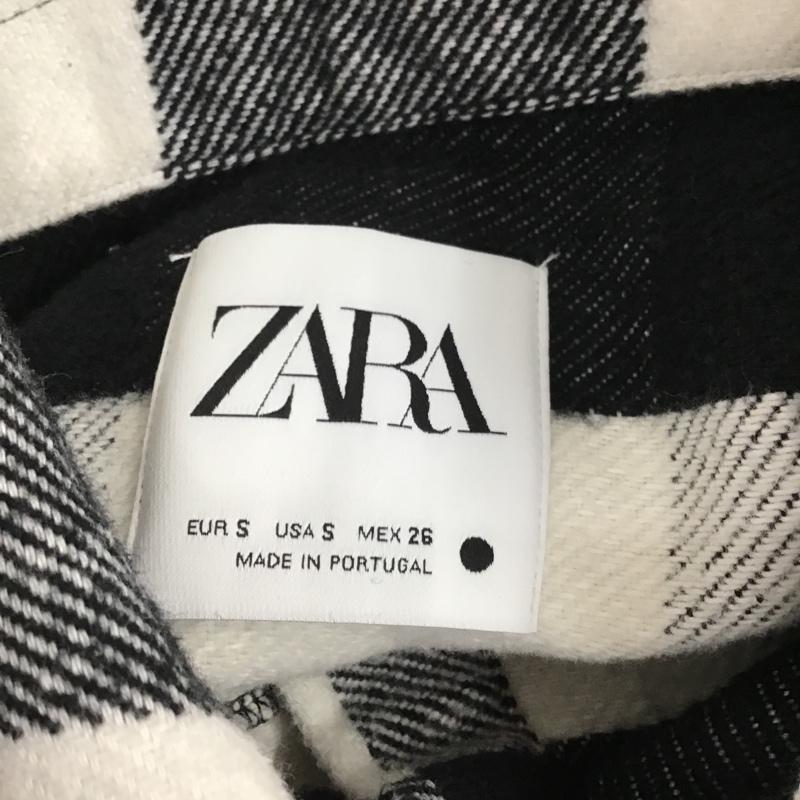 ザラ ZARA シャツ、ブラウス 長袖 S チェック マルチカラー / マルチカラー / レディース USED 古着 中古 10087543