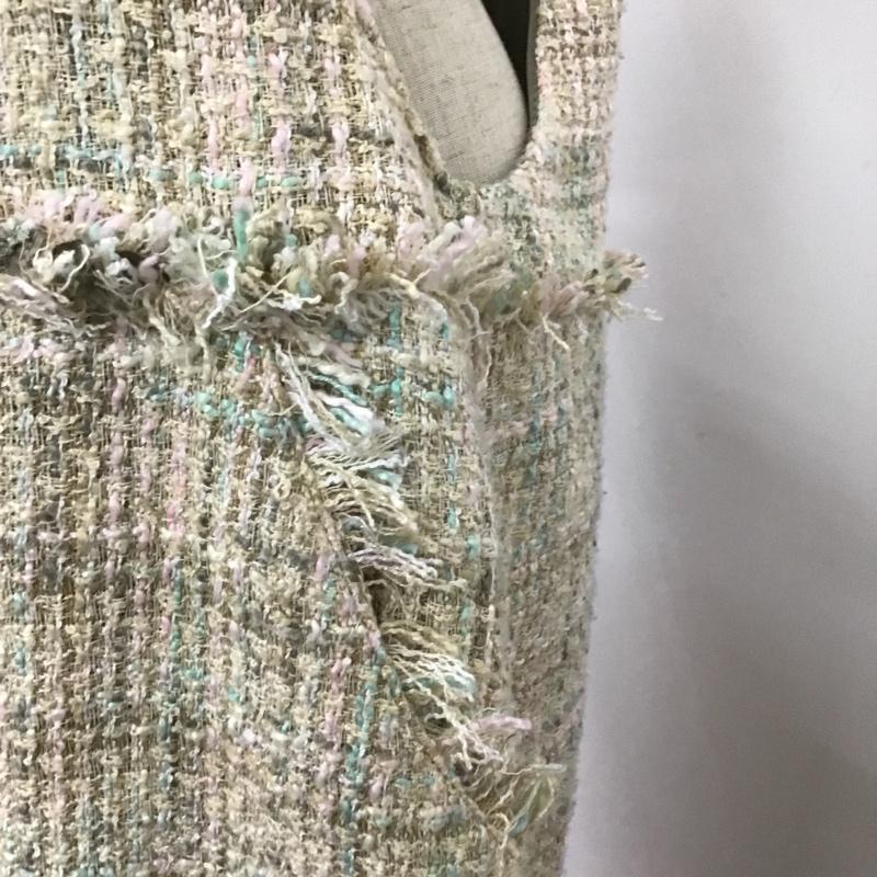 ザラ ZARA ジャンパースカート ジャンパースカート L マルチカラー / マルチカラー / レディース USED 古着 中古 10087570