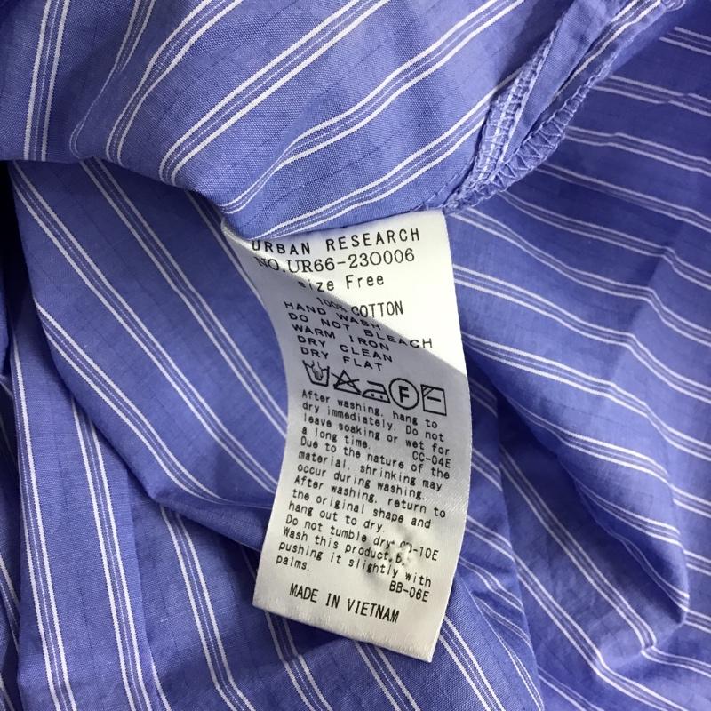 アーバンリサーチ URBAN RESEARCH シャツ、ブラウス 長袖 FREE ストライプ マルチカラー / マルチカラー / レディース USED 古着 中古 10087571