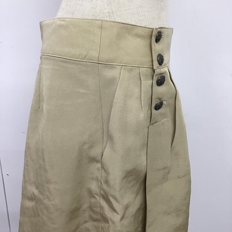 トゥモローランド TOMORROWLAND パンツ ショートパンツ 38 無地 ベージュ / ベージュ / レディース USED 古着 中古 10087578