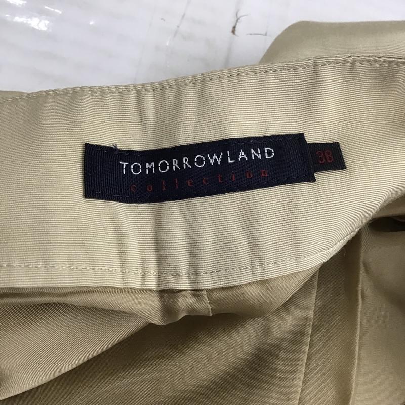 トゥモローランド TOMORROWLAND パンツ ショートパンツ 38 無地 ベージュ / ベージュ / レディース USED 古着 中古 10087578