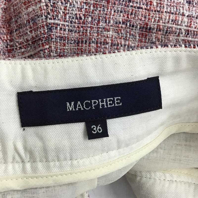 マカフィー MACPHEE パンツ ショートパンツ 36 マルチカラー / マルチカラー / レディース USED 古着 中古 10087580