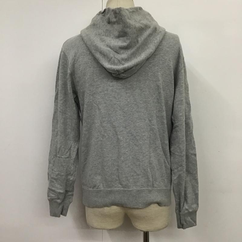 チャンピオン Campion パーカー 長袖 フーディ M プリント 灰 / グレー / メンズ USED 古着 中古 10087589