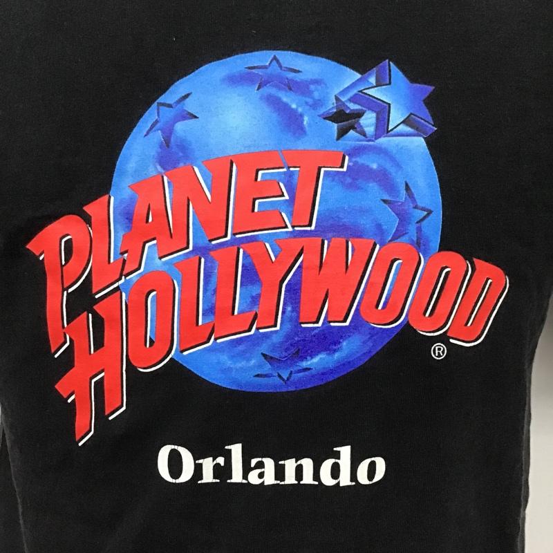 古着 USED Tシャツ 半袖 PLANET HOLLYWOOD S プリント 黒 / ブラック / メンズ USED 古着 中古 10087598