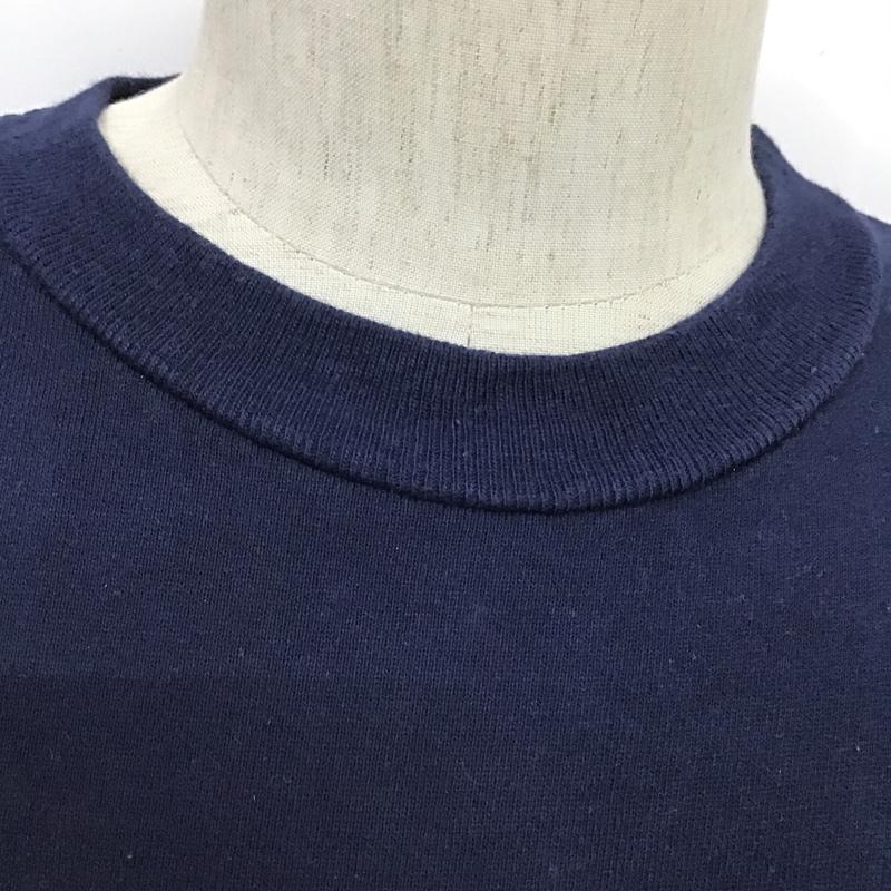 古着 USED トレーナー 長袖 S 無地 紺 / ネイビー / メンズ USED 古着 中古 10087600