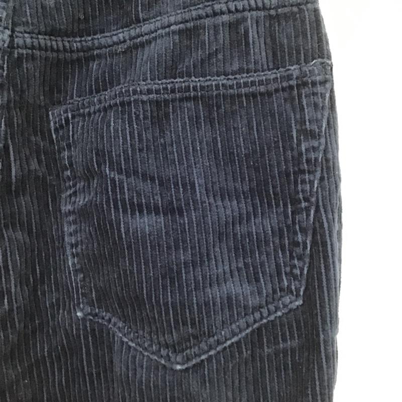 ニコアンド niko and... ボトムス ボトムス コーデュロイパンツ ワイド M 無地 紺 / ネイビー / レディース USED 古着 中古 10087608
