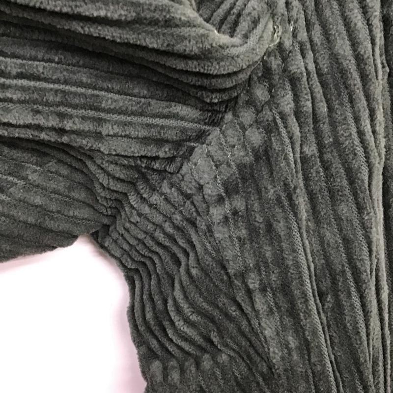 ニコアンド niko and... ボトムス ボトムス コーデュロイパンツ ワイド M 無地 カーキ / カーキ / レディース USED 古着 中古 10087609