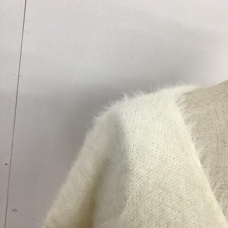 セポ cepo ニット、セーター 長袖 M 無地 白 / ホワイト / レディース USED 古着 中古 10087612