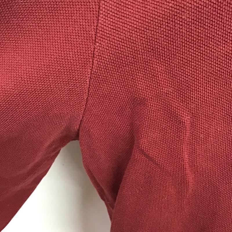 ポロバイラルフローレン Polo by RALPH LAUREN ポロシャツ 長袖 XL ワンポイント えんじ / ワインレッド / X 紺 / ネイビー / メンズ USED 古着 中古 10087614