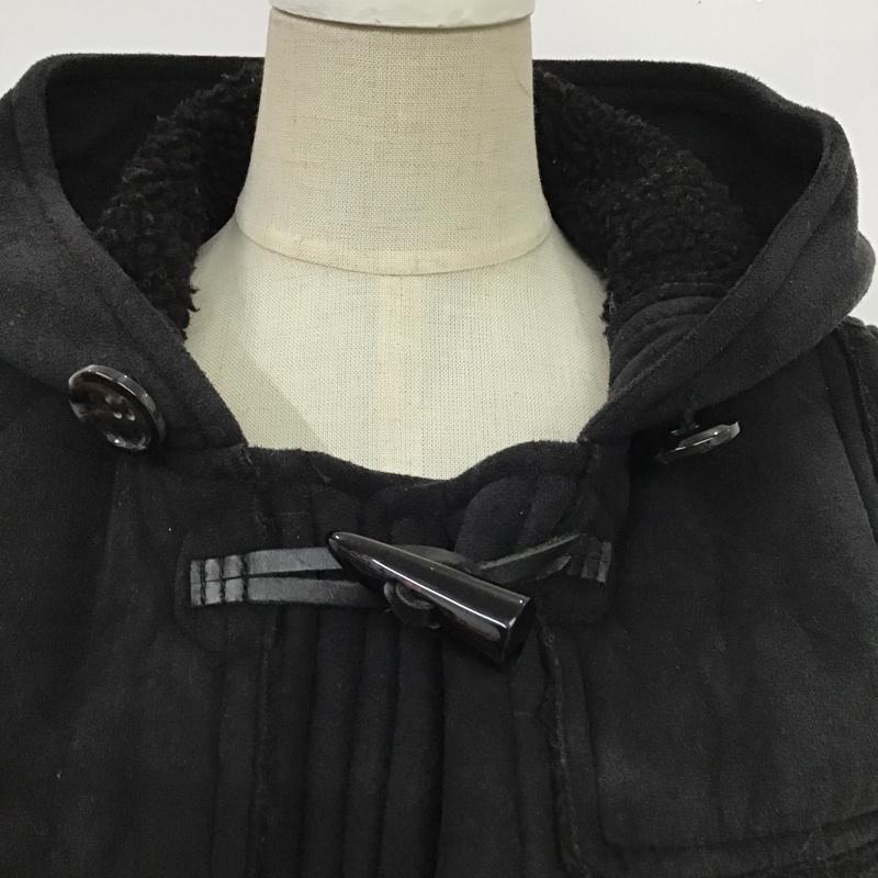 レイビームス Ray BEAMS コート コート一般 ダッフルコート 無地 黒 / ブラック / レディース USED 古着 中古 10087617