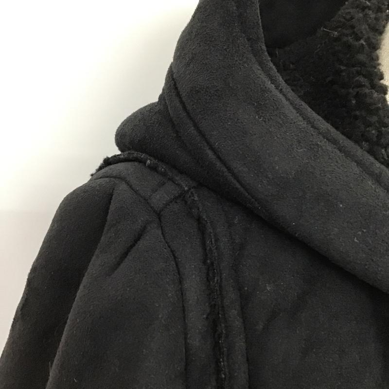 レイビームス Ray BEAMS コート コート一般 ダッフルコート 無地 黒 / ブラック / レディース USED 古着 中古 10087617