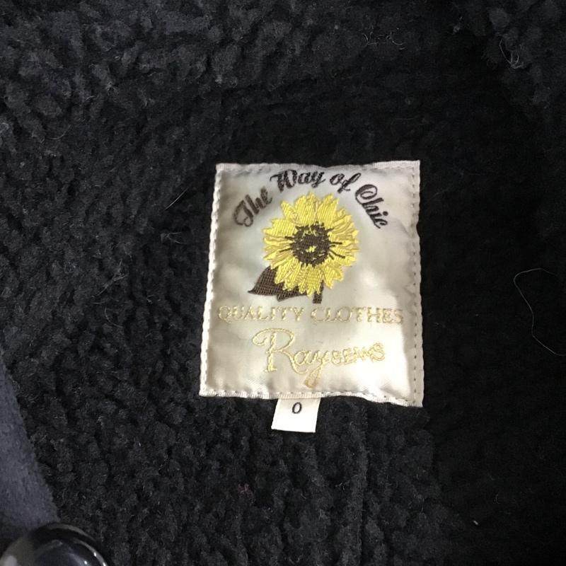 レイビームス Ray BEAMS コート コート一般 ダッフルコート 無地 黒 / ブラック / レディース USED 古着 中古 10087617