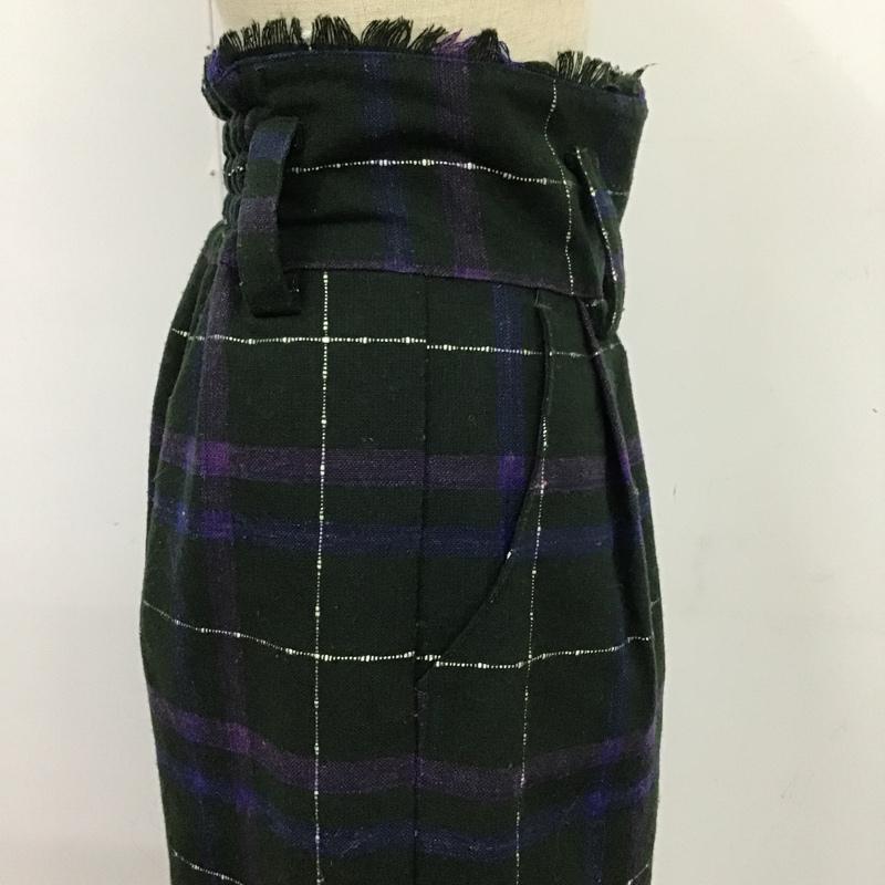 アーバンリサーチ URBAN RESEARCH パンツ スラックス ワイドパンツ FREE チェック マルチカラー / マルチカラー / レディース USED 古着 中古 10087645