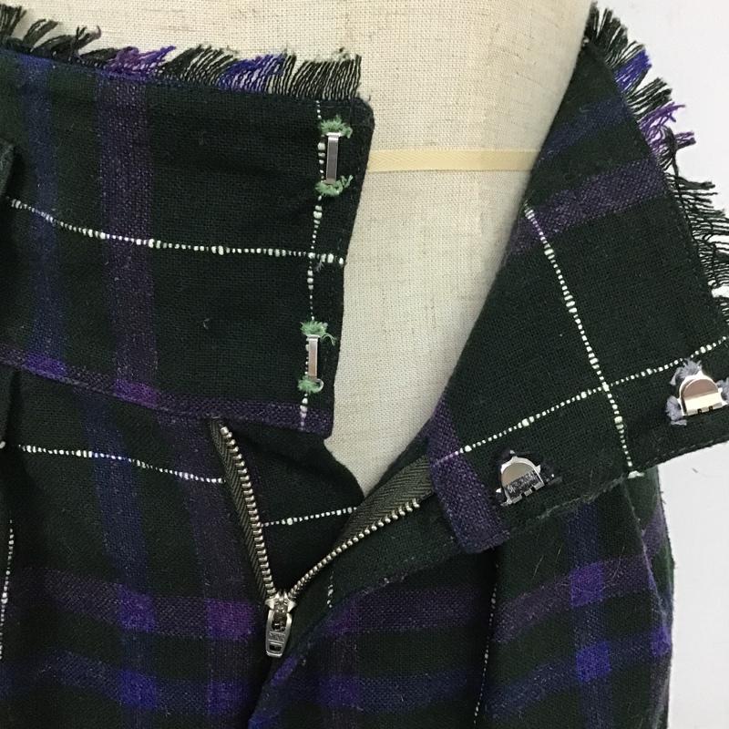アーバンリサーチ URBAN RESEARCH パンツ スラックス ワイドパンツ FREE チェック マルチカラー / マルチカラー / レディース USED 古着 中古 10087645