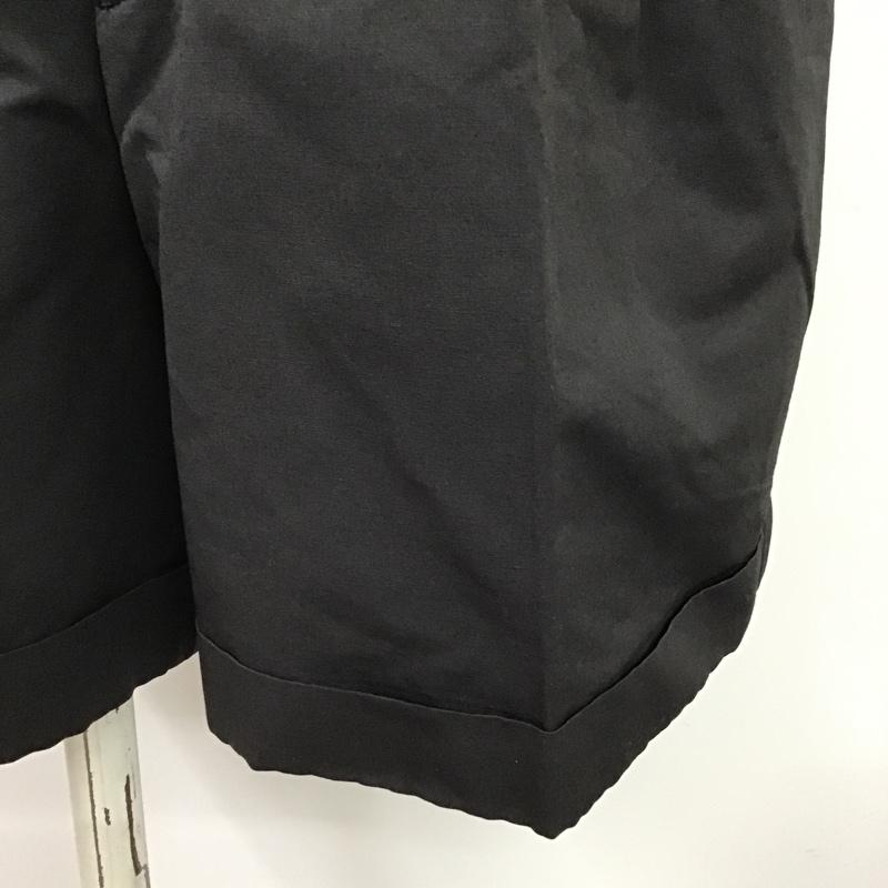 トゥモローランド TOMORROWLAND パンツ ショートパンツ 38 無地 黒 / ブラック / レディース USED 古着 中古 10087648