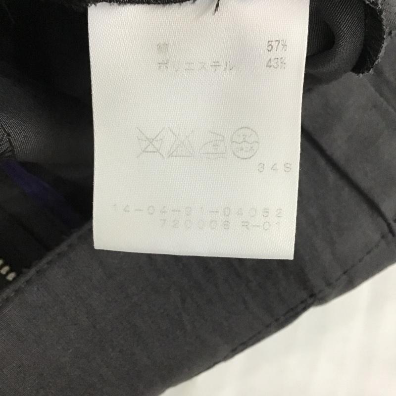 トゥモローランド TOMORROWLAND パンツ ショートパンツ 38 無地 黒 / ブラック / レディース USED 古着 中古 10087648
