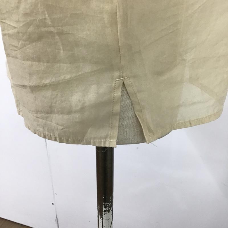 アパートバイローリーズ apart by lowrys シャツ、ブラウス 七分袖 FREE 無地 アイボリー / アイボリー / レディース USED 古着 中古 10087653