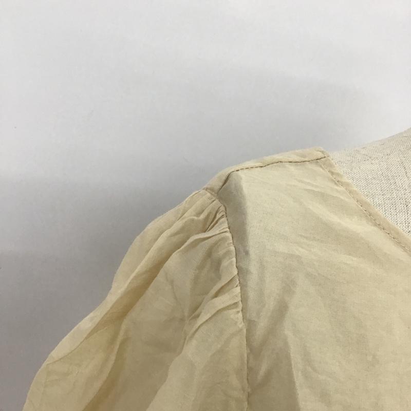 アパートバイローリーズ apart by lowrys シャツ、ブラウス 七分袖 FREE 無地 アイボリー / アイボリー / レディース USED 古着 中古 10087653