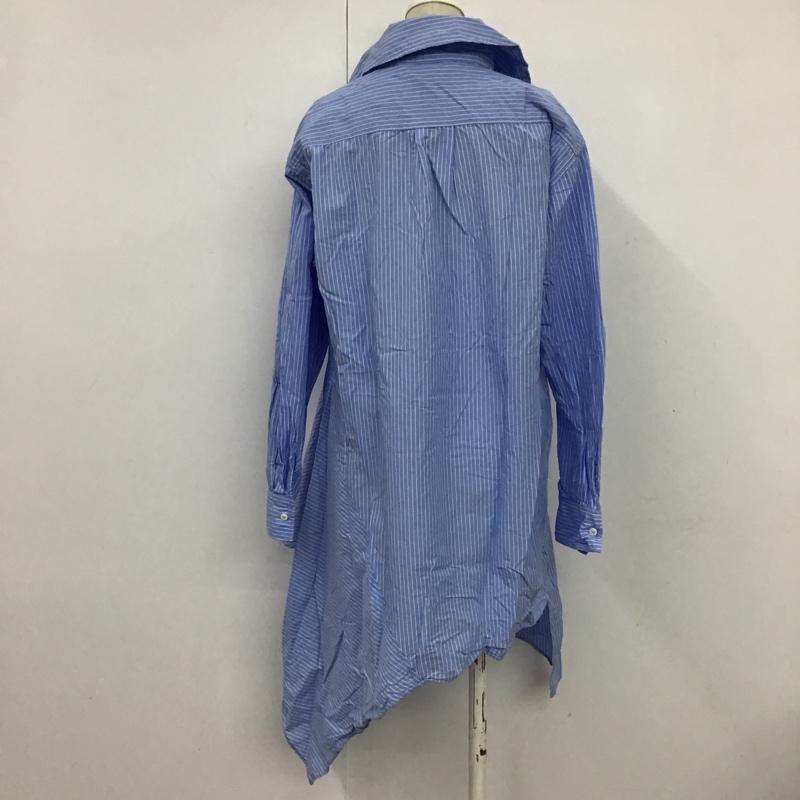 ザラウーマン ZARA WOMAN チュニック 長袖 M ストライプ マルチカラー / マルチカラー / レディース USED 古着 中古 10087654