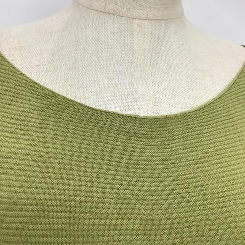 グローバルワーク GLOBAL WORK ニット、セーター 半袖 M 無地 緑 / グリーン / レディース USED 古着 中古 10087657