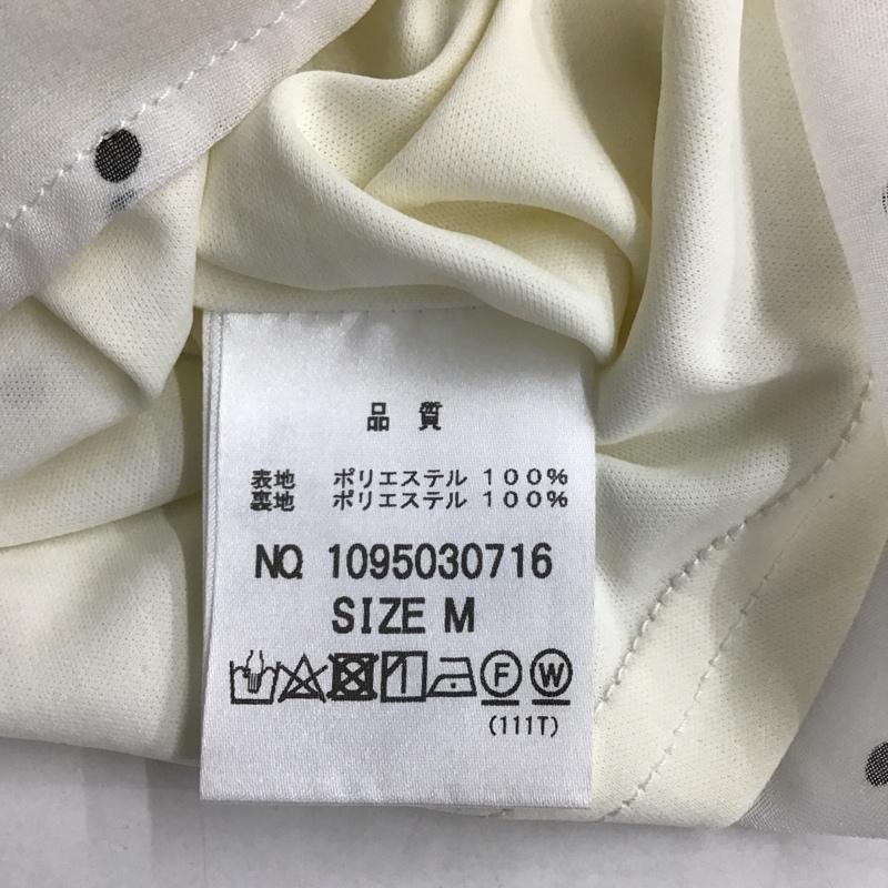 マジェスティックレゴン MAJESTIC LEGON シャツ、ブラウス 半袖 M ドット 白 / ホワイト / レディース USED 古着 中古 10087681